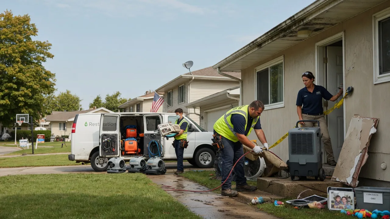 Water Damage Restoration in Merrimac, WI near me